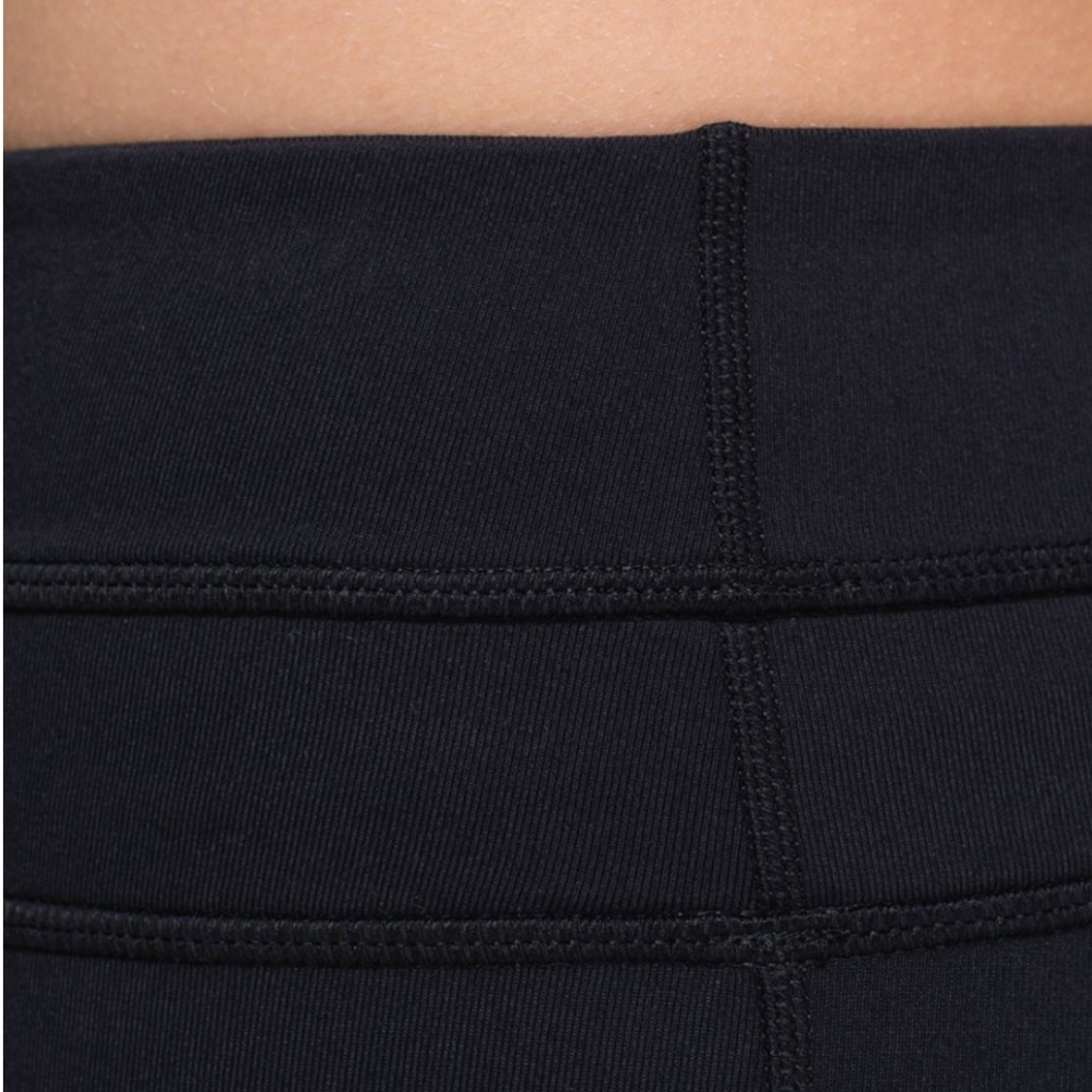 Lululemon RARE *Solid Black Reversible* Skinny Gr… - image 12